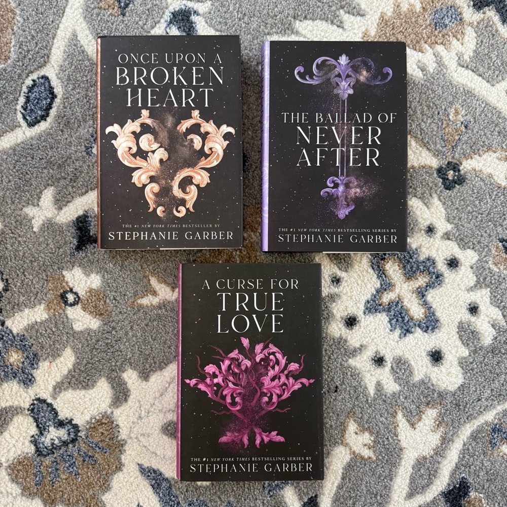 Once Upon A Broken Heart Series Hard Cover Books Set